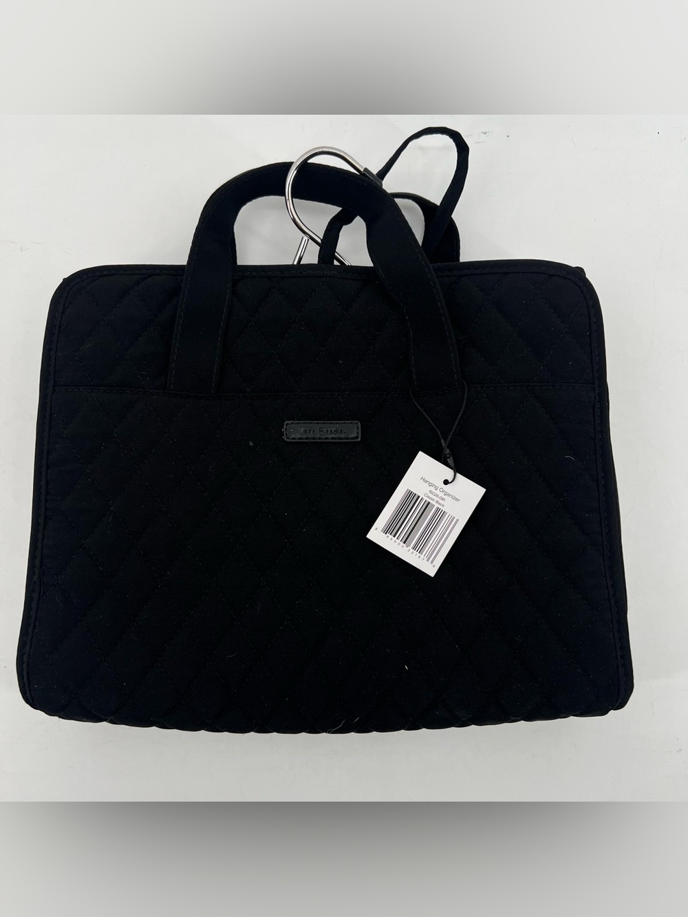 Vera Bradley Black Quilted Hanging Organizer